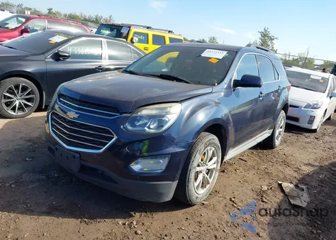 2017 Chevrolet Equinox Lt из США, поврежденный, VIN 2GNALCEK4H1551191